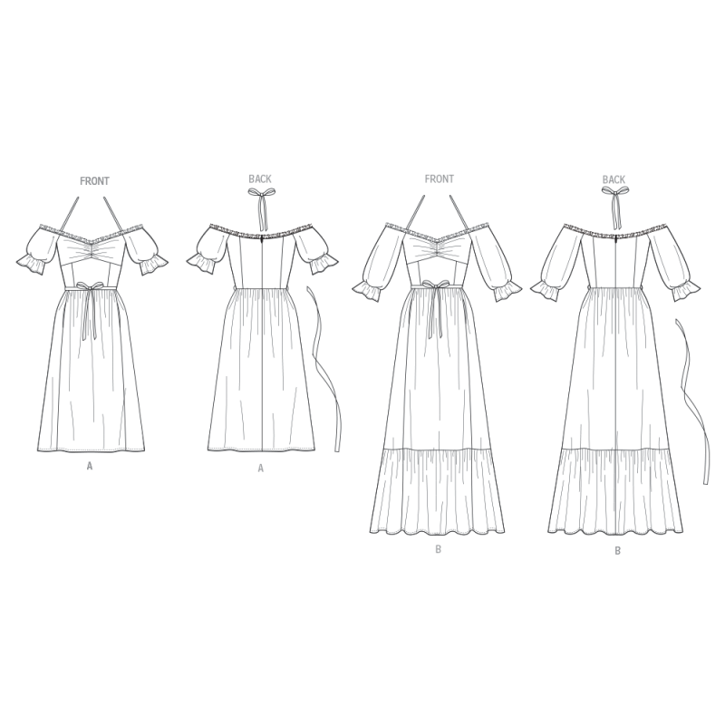 Patron Vogue 2107/U5 (44-52) - Robe...