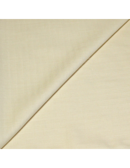 Étamine cachemire & soie - Chevron beige