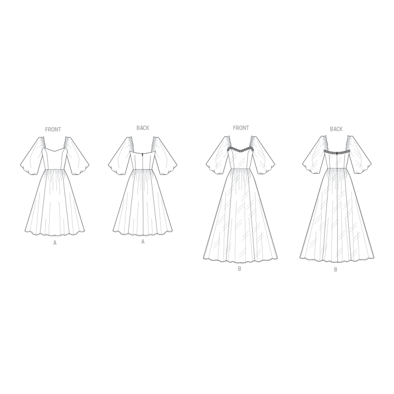 Patron Vogue 2109/H5 (34-42) - Robe...