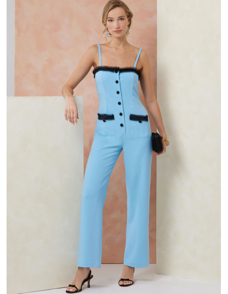 Patron Vogue 2111/D5 (32-40) - Combinaison ou ensemble veste et jupe