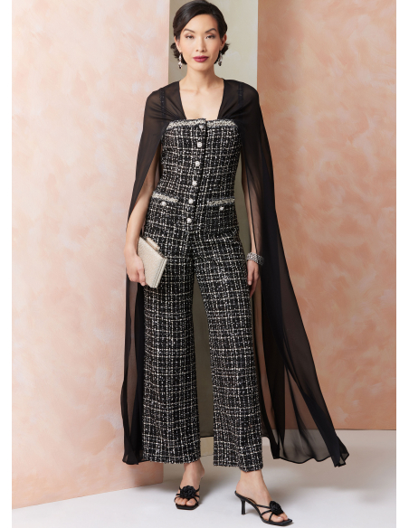 Patron Vogue 2111/D5 (32-40) - Combinaison ou ensemble veste et jupe