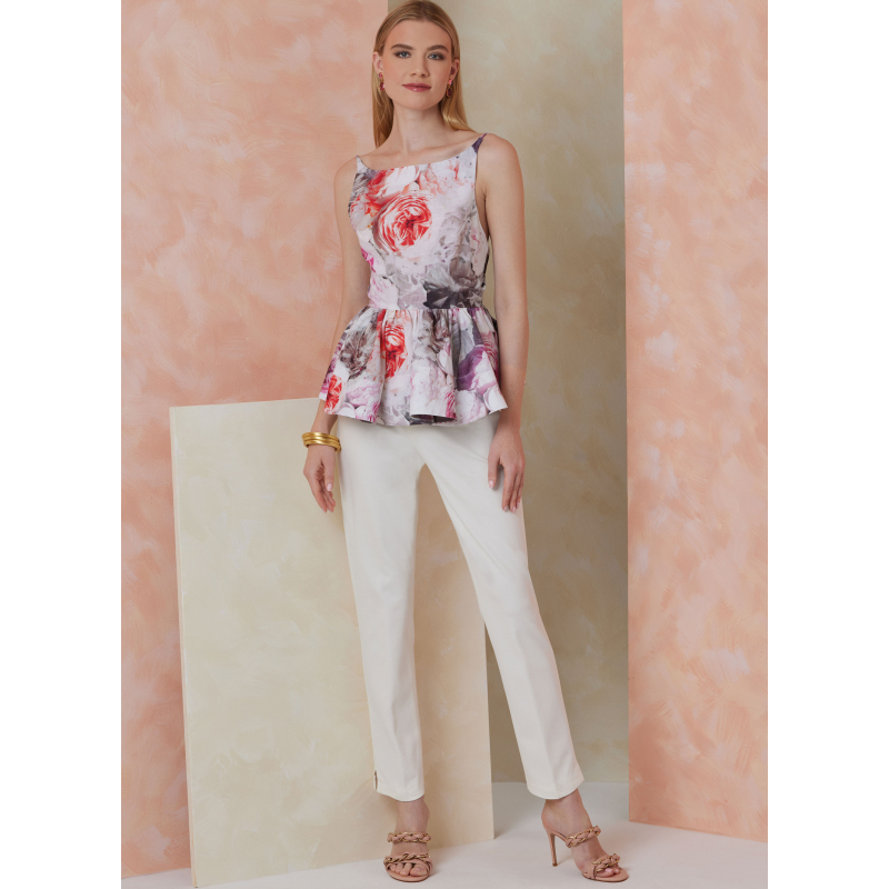 Patron Vogue 2112/U5 (44-52) - Top à...