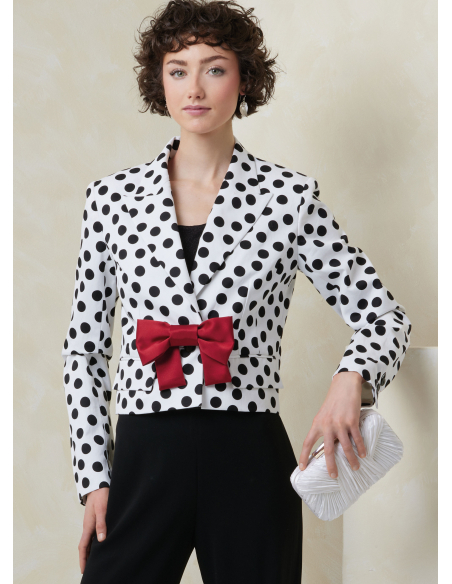 Patron Vogue 2114/B5 (36-44) - Veste courte cintrée avec manches fente