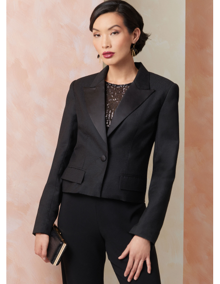 Patron Vogue 2114/B5 (36-44) - Veste courte cintrée avec manches fente