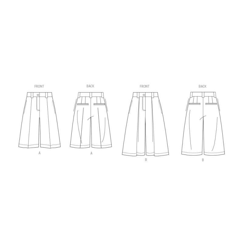 Patron Vogue 2115/Y5 (46-54) - Short...