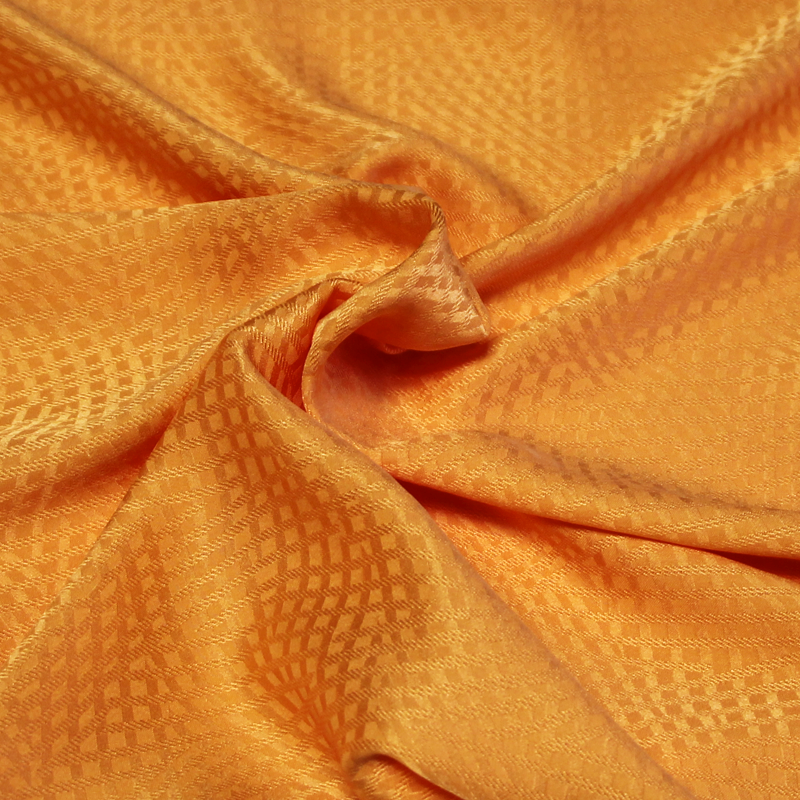 Satin 100% soie jacquard - Résille...