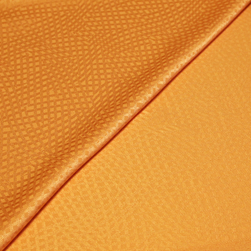 Satin 100% soie jacquard - Résille...