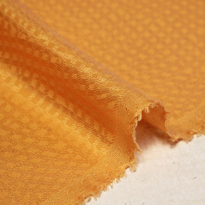 Satin 100% soie jacquard - Résille...