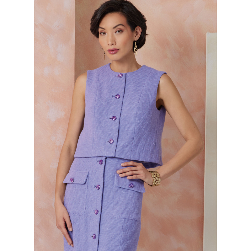 Patron Vogue 2118/U5 (44-52) - Top...