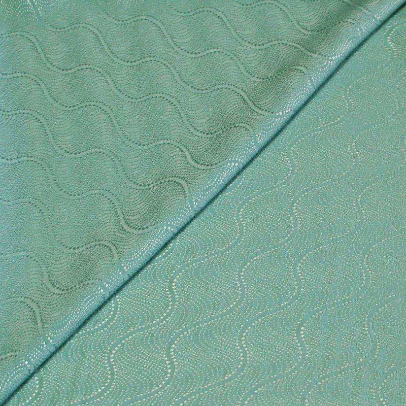 Satin 100% soie jacquard - Losange...