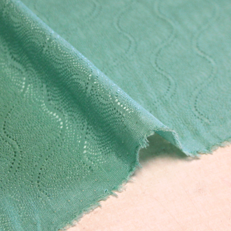 Satin 100% soie jacquard - Losange...