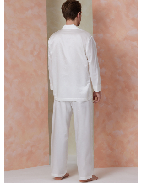 Patron Vogue 2121 (46-68) - Pyjama homme chemise et bas
