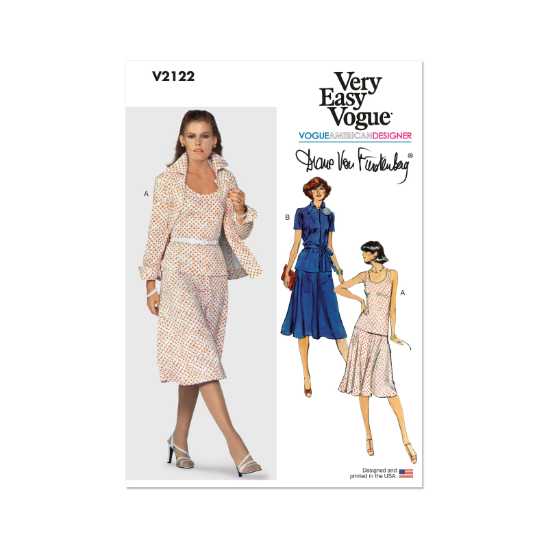 Patron Vogue 2122/B5 (36-44) - Veste, robe, top, jupe et pantalon