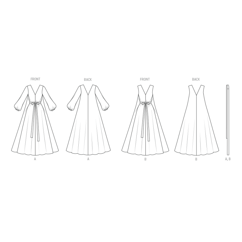 Patron Vogue 2124/EE (42-48) - Robe...