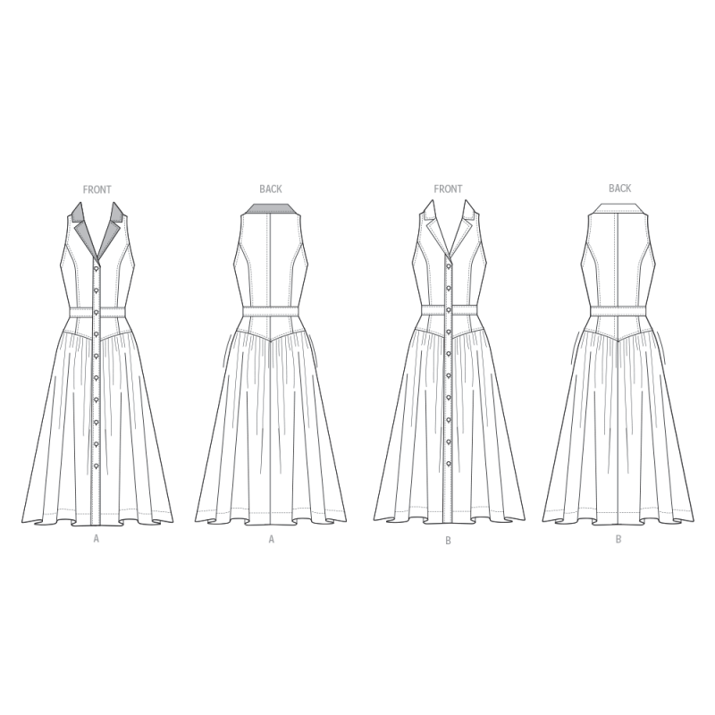 Patron Butterick 7037 Y5 (46-54) -...