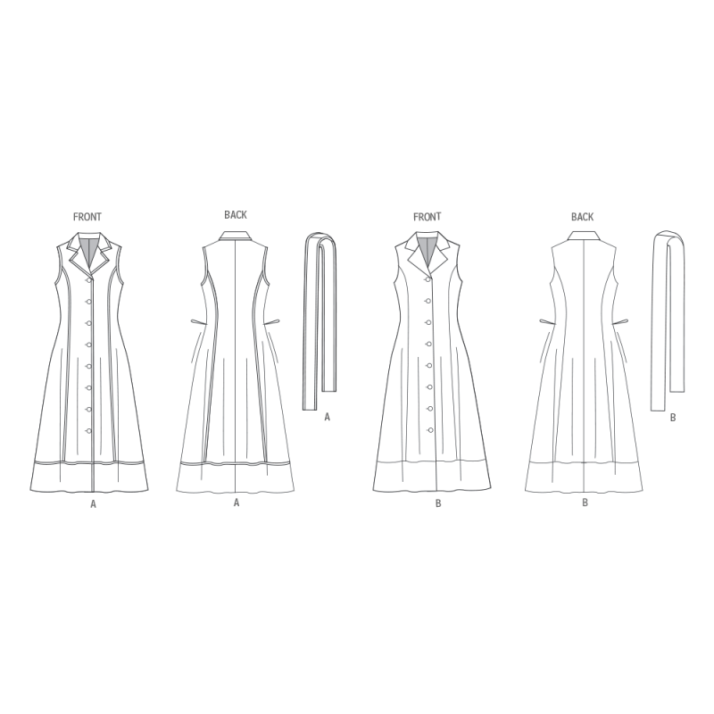 Patron Butterick 7038 H5 (34-42) -...