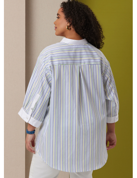 Patron Butterick 7041 AA (38-46) - Chemisier ample feminine