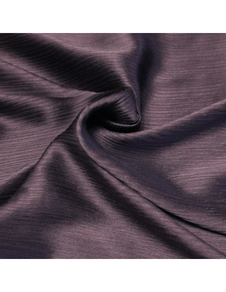 Satin 100% soie crinckle - Violet clair