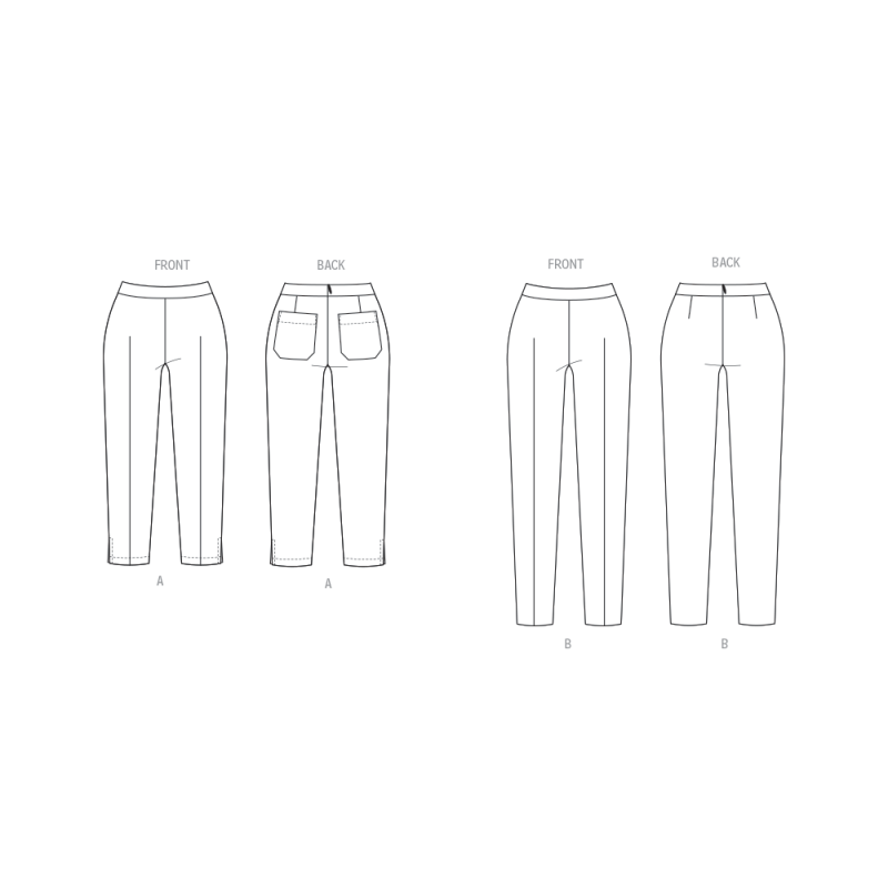 Patron Butterick 7042 Y5 (46-54) -...