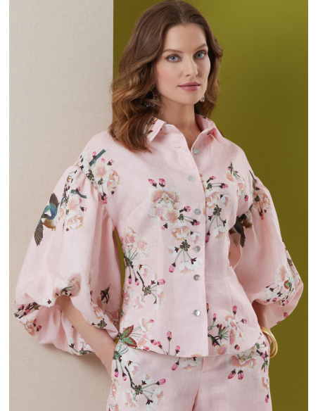 Patron Butterick 7045 K5 (36-44) - Top boutonné & bas coordonnés