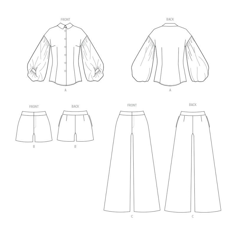 Patron Butterick 7045 K5 (36-44) -...