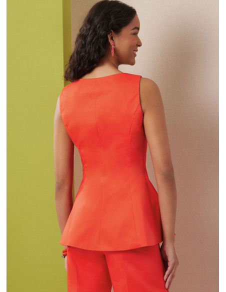 Patron Butterick 7046 BB (48-56) - Top sans manches et pantalon large