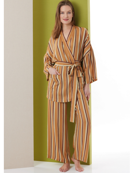 Patron Butterick 7047 (36-52) - Robe et pantalon coordonnés