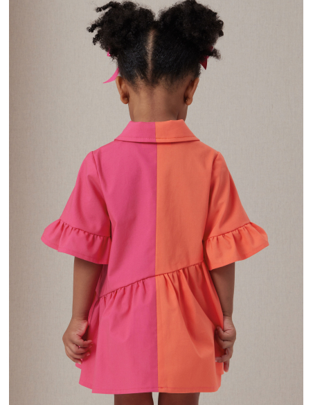 Patron Butterick 7049 (1/2-4) - Robe bébé boutonnée