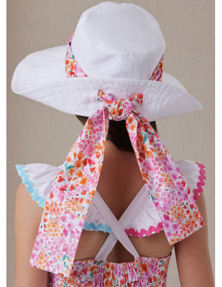 Patron Butterick 7051 (7-14) - Robe à volants et chapeau