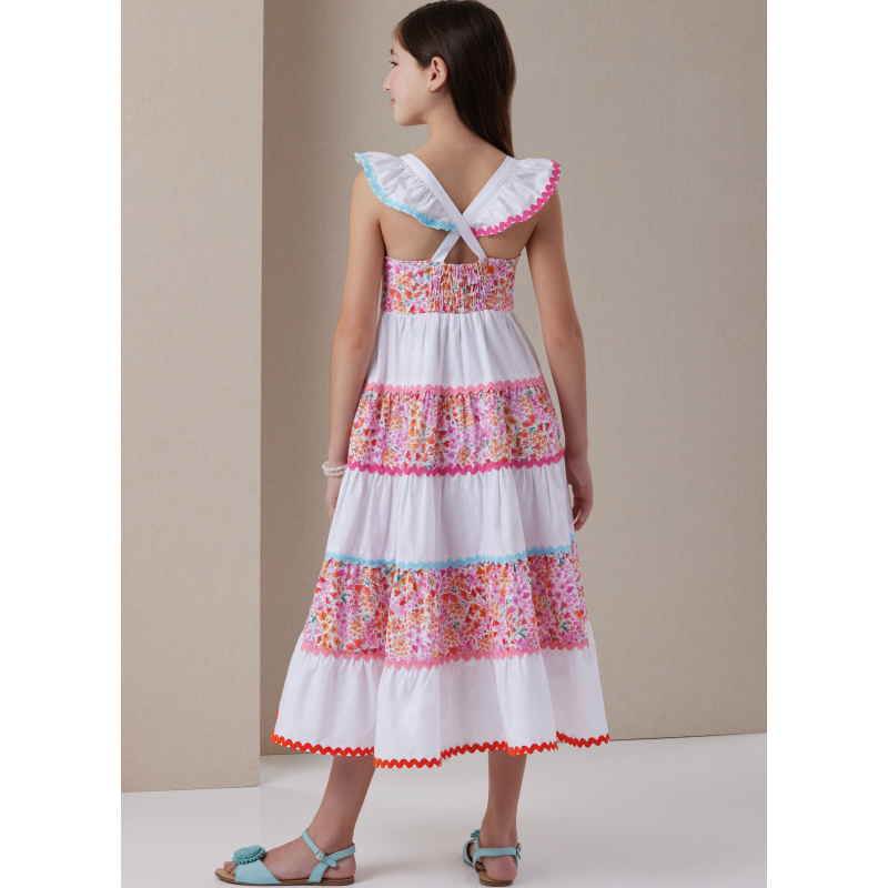 Patron Butterick 7051 (7-14) - Robe à...