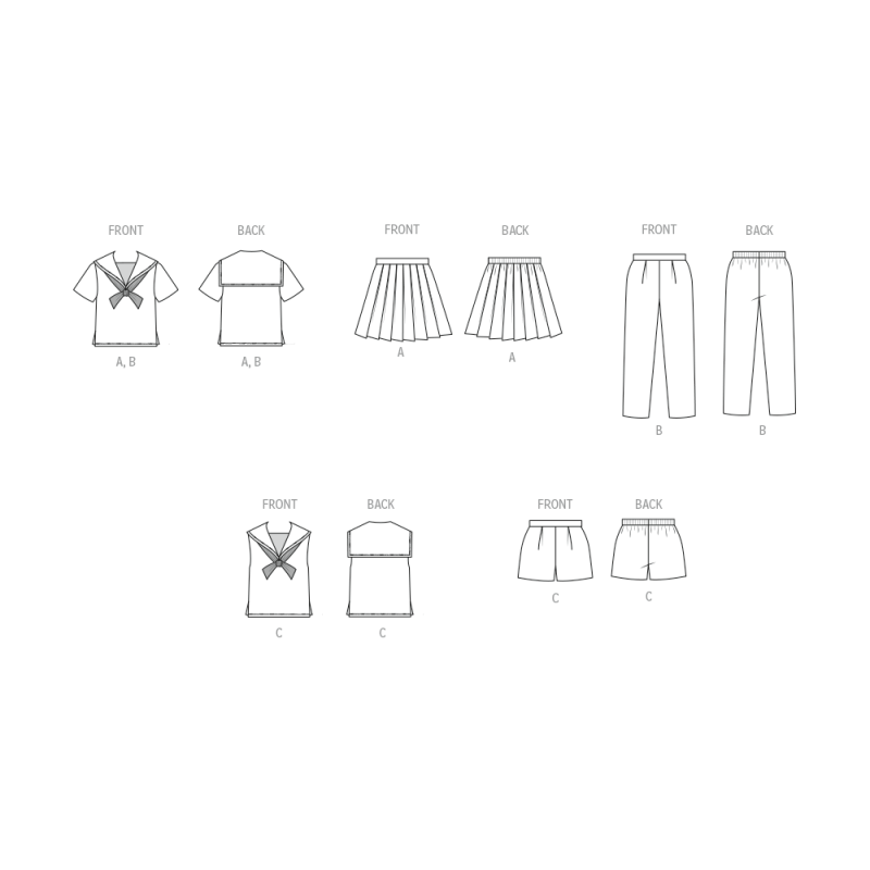 Patron Butterick 7054 CC (2-4) -...