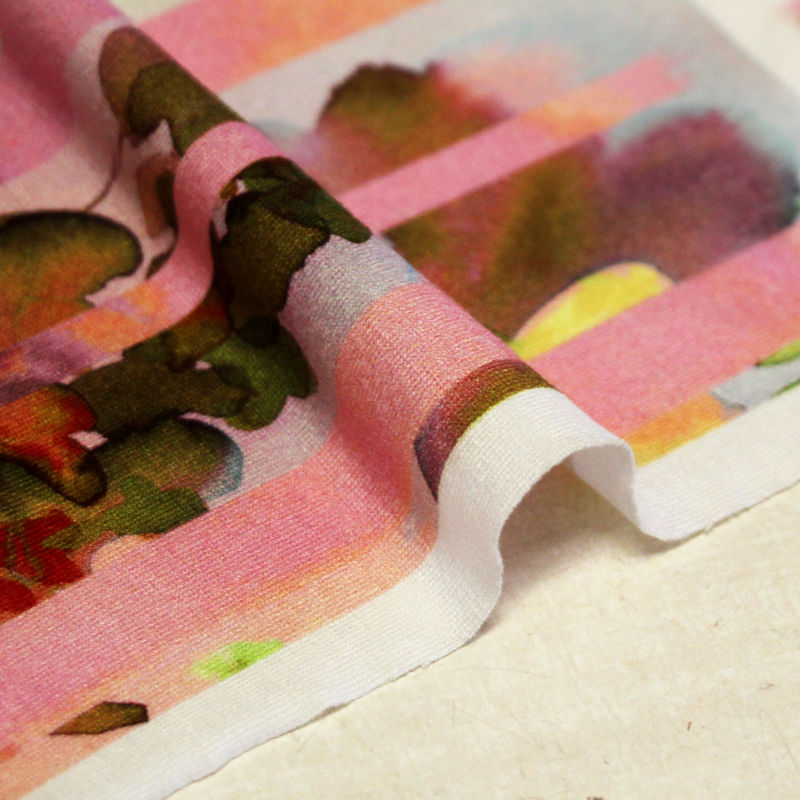 Jersey viscose & élasthanne - Flower...