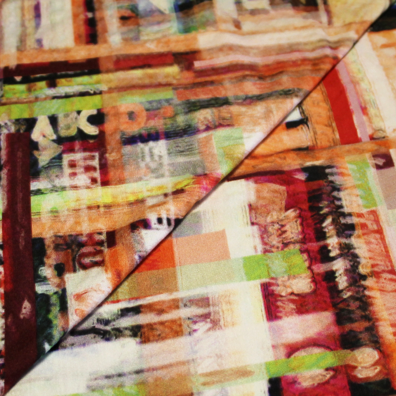 Jersey viscose & élasthanne - Vintage...