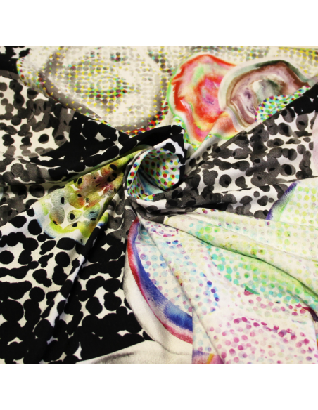 Jersey viscose & élasthanne - Cosmic pop