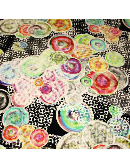 Jersey viscose & élasthanne - Cosmic pop