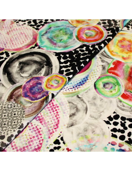 Jersey viscose & élasthanne - Cosmic pop