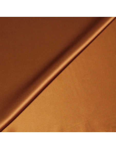 Satin 100% soie (25 mommes) - Caramel