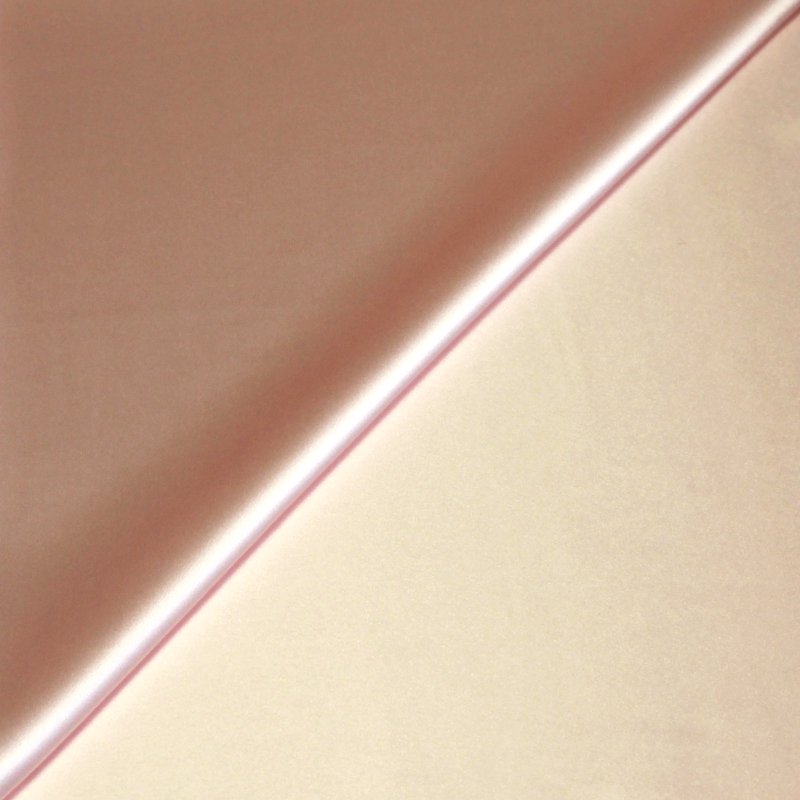 Satin 100% soie (25 mommes) - Rose clair