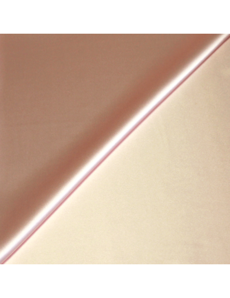 Satin 100% soie (25 mommes) - Rose clair
