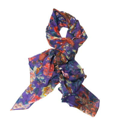 Paréo 100% coton - Fleur... 2