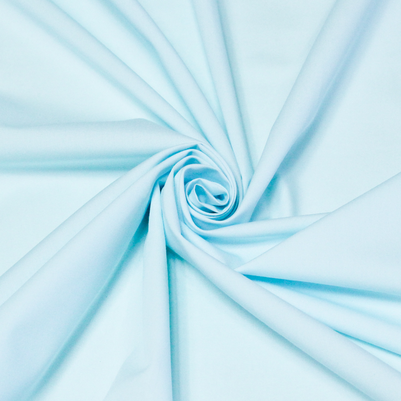 Toile 100% coton - Bleu ciel