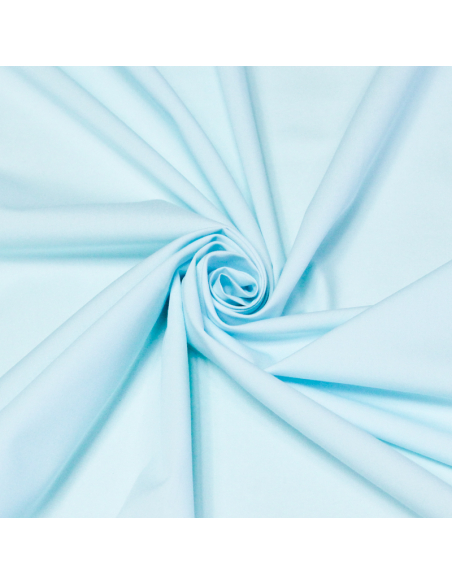 Toile 100% coton - Bleu ciel