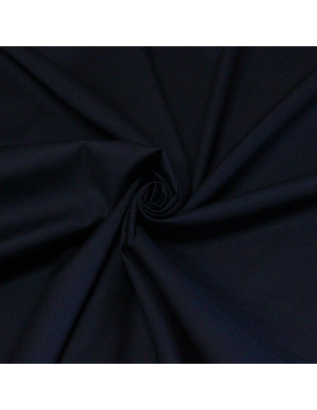 Toile 100% coton - Bleu marine