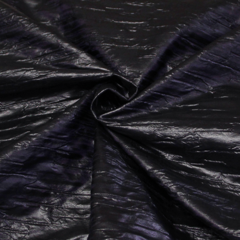 Matelassé froissé - Violet