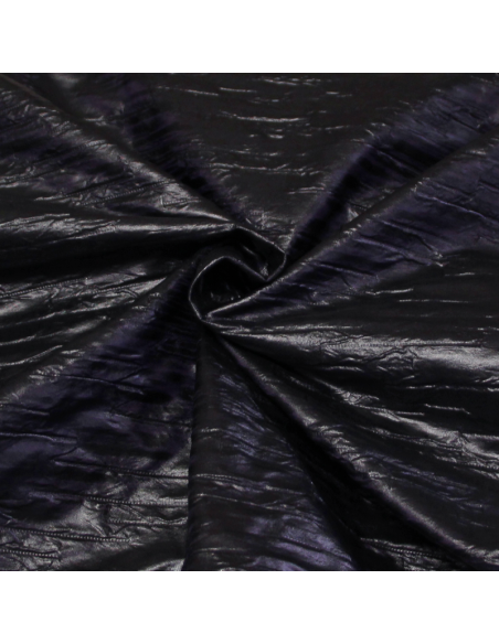 Matelassé froissé - Violet