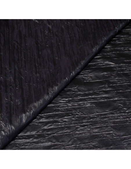 Matelassé froissé - Violet