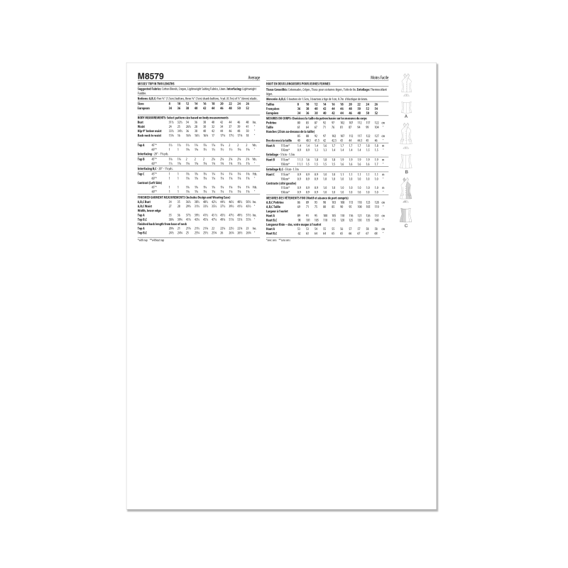 Patron McCall's 8579.Y5 (46-54) - Top...