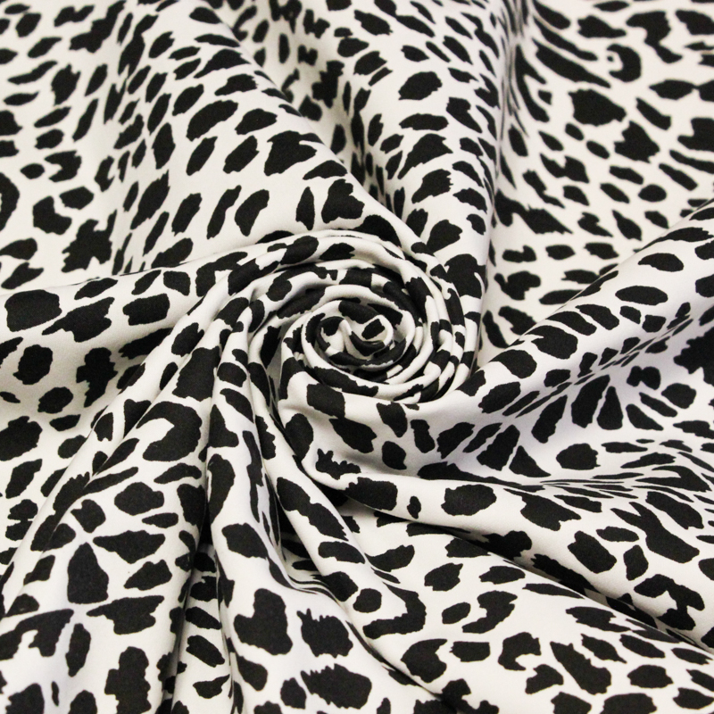 Satin mat coton & élasthanne –...