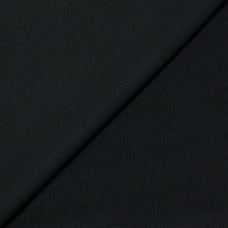 Satin mat coton & élasthanne - Pied-de-puce vert