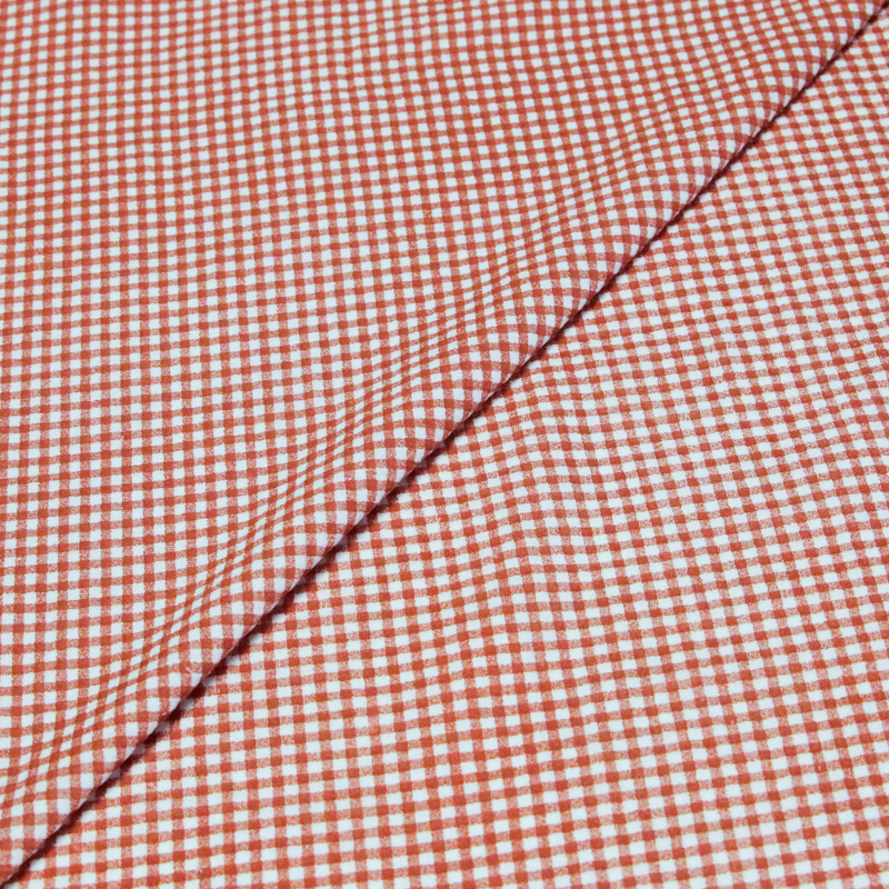 Double gaze 100% coton - Zéphyr terracotta